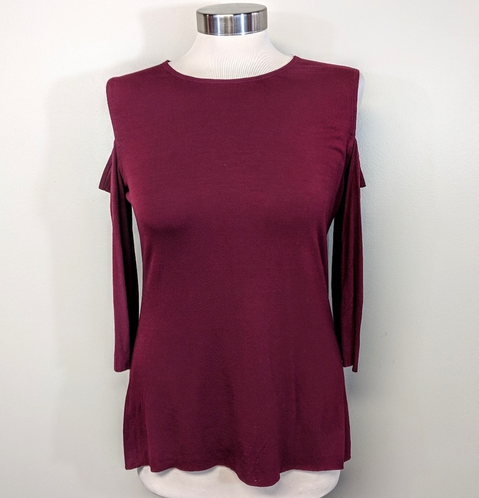 $128 Bailey 44 Cold Soft Jersey Top - Picture 2 of 7
